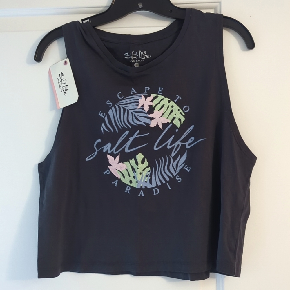 Brand New with Tags Salt Life Tank 7/8 Length Medium